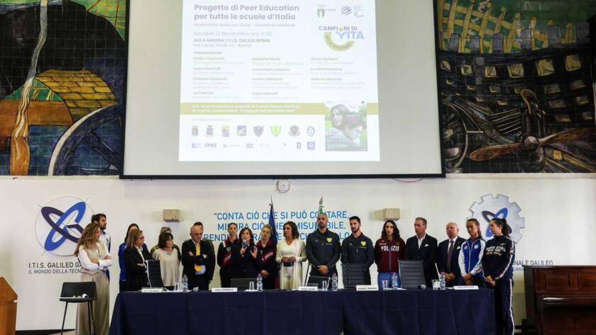 progetto Accademia dei Campioni peer education roma